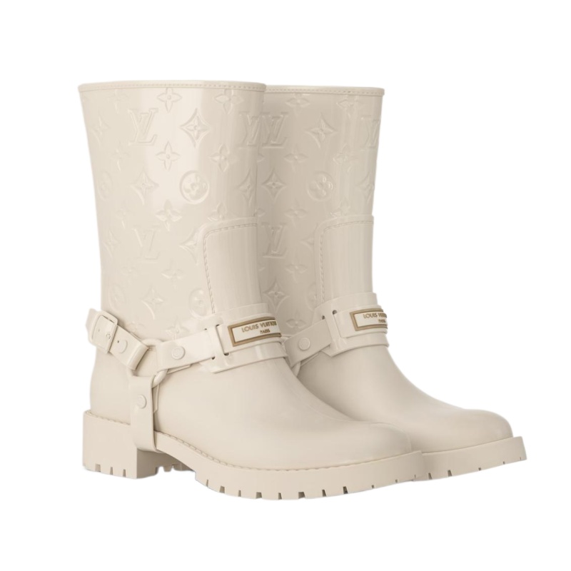Louis Vuitton Drops Flat Half Rain Boot - Image 1